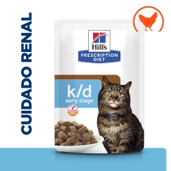 Pack Sobres Hill's Prescription Diet k/d Early Stage Cuidado Renal para gatos