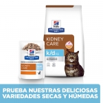 Pack Sobres Hill's Prescription Diet k/d Early Stage Cuidado Renal para gatos