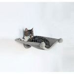 Trixie Hamaca para gatos con Sujeción Pared color Gris