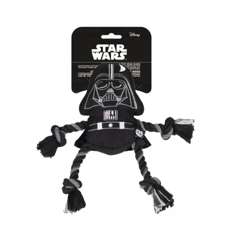For Fan Pets Juguete para perros Cuerda Darth Vader