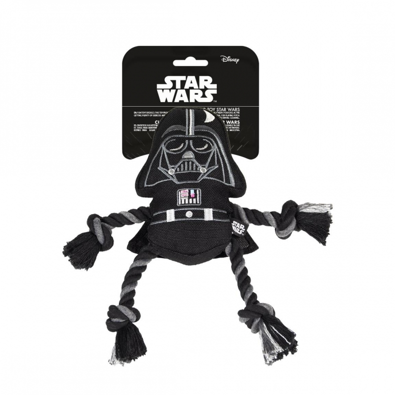 1 Ud. For Fan Pets Juguete para perros Cuerda Darth Vader