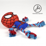 For Fan Pets Juguete para perros Cuerda Spiderman