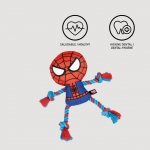 For Fan Pets Juguete para perros Cuerda Spiderman