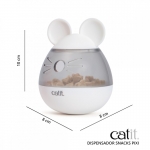 Hagen Catit Pixi Dispensador para gatos Snacks Raton