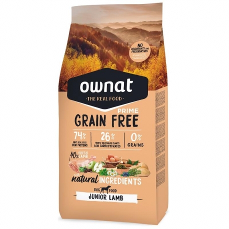 Ownat Grain Free Prime-Prime Junior Cordero Grain Free (1)