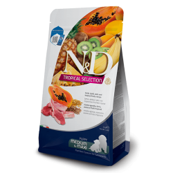 Farmina Tropical Pienso para Cachorros Medium Maxi con Cordero