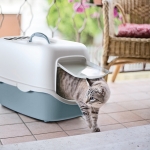 Stefanplast Caseta para gatos Cathy Filter Gris