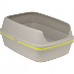 Moderna Bandeja para gatos rejilla gris