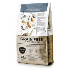 Natura Diet Grain Free Pienso para perros con Salmón y coco