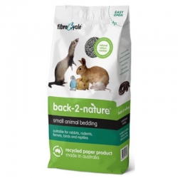 Lecho Natural Back2Nature para pequeños mamíferos Papel 30L