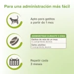 Beaphar VERMIpure comprimidos naturales parásitos internos para gatos