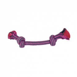 Nayeco Cuerda Dental para perros Bicolor Rosa