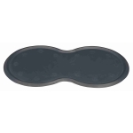 Trixie Mantel para perros de Caucho Natural Antideslizante color Gris