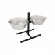 Set Comederos Regulables En Altura Acero Inoxidable Nayeco