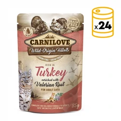 Carnilove Cat Adulto Pouch sabor Pavo