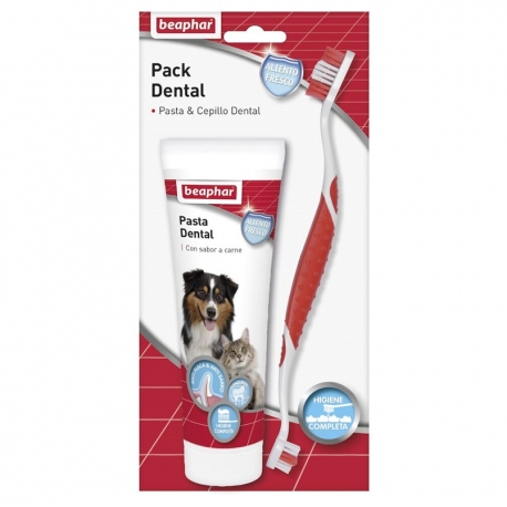 Beaphar Kit Dental: Pasta y Cepillo Dental Para Perro y Gato