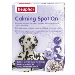 Beaphar Calming Spot On Pipetas Calmantes para Perros 3x 0,7 ml.