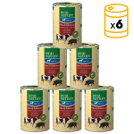Real Nature Classic Latas Para Perros Adultos Ternera Jabalí