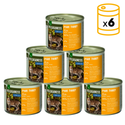 Real Nature Wilderness Pure Turkey Comida Húmeda Para Gatos Adultos con Pavo