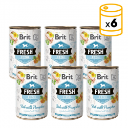 Brit fresh pescado calabaza latas para perro