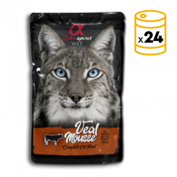 Alpha Spirit Mousse para gatos de Ternera