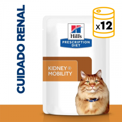 Pack Sobres Hills PD 85 Gr. para gatos con problemas renales y articulaciones