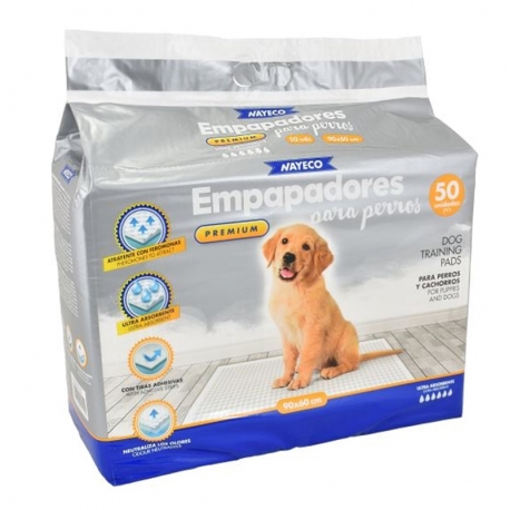 Nayeco Empapadores para Perros Premium Large Feromonas 90x60cm