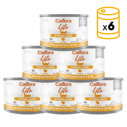 Calibra Gato Adulto Sterilesed Latas con Pavo