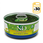 Pack de latas Farmina ND Prime para gatos con Jabalí y Manzana