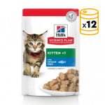 Hills-SP Feline Kitten con Pescado Azul (Sobre) (1)