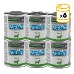 Farmina vet life dog renal caja 6x300gr dieta húmeda para perros
