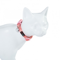 Freecat Collar Reflectante para Gatos color Rosa