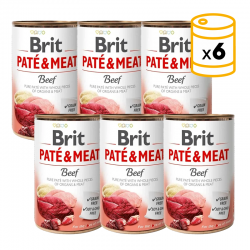 Brit pate meat ternera latas para perro