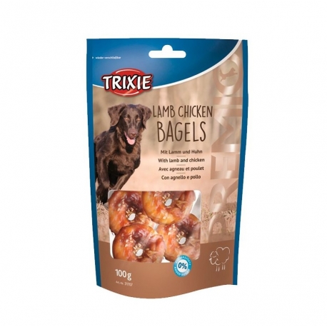Trixie Bagels Snack para Perros con Pollo y Cordero