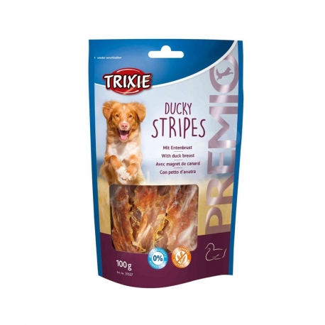 Trixie Duck Stripes Snack para Perros con Pato