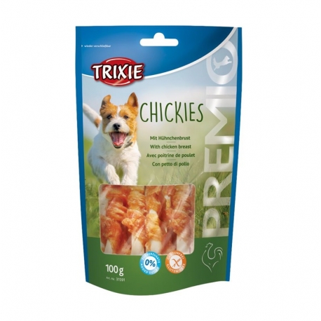 Trixie Chickies Rollitos Snack de Bufalo para Perros