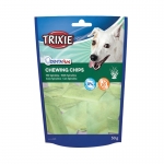 Trixie DentaFun Chewing Chips Tiras Dentales para Perro con Spirulina