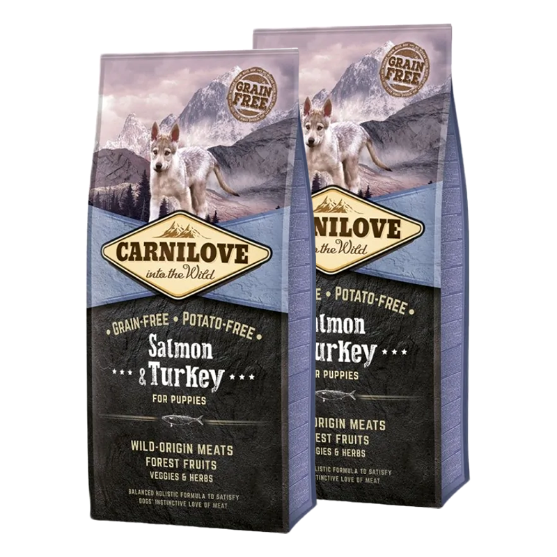 Carnilove-Puppy Salmón y Pavo (1)