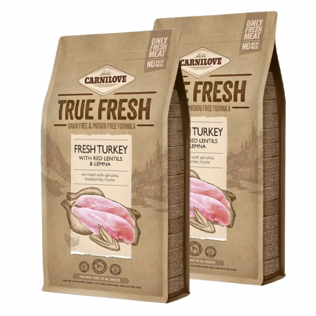 Carnilove Dog Adulto True Fresh sabor Pavo