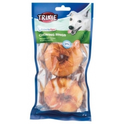 Trixie 2 Anillos Masticables para Perros con Pollo