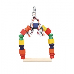Trixie Columpio Arco de Madera para Pájaros 20 x 29 cm