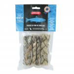 Zolux Snack Natural para Perro en Forma de Trenza con Piel de Bacalao