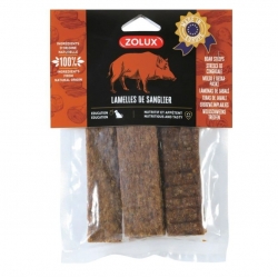 Zolux Snack Natural para Perro en Laminas con Jabalí
