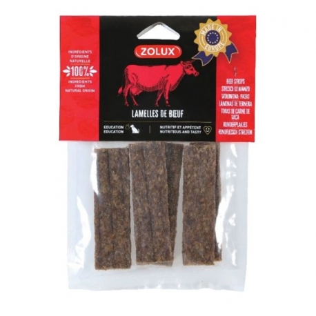 Zolux Snack Natural para Perro en Laminas con Buey