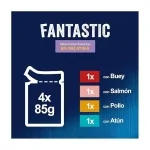 Felix Fantastic Comida húmeda para Gatos en Gelatina Selecciones Favoritas