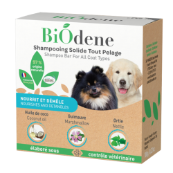 Biodene Champú Sólido para Perros Adultos con Todo Tipo de Pelaje
