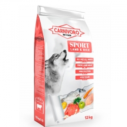 Carnivoro Sport Lamb & Rice Pienso para Perros con Cordero