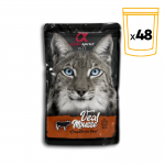 Alpha Spirit Mousse para gatos de Ternera
