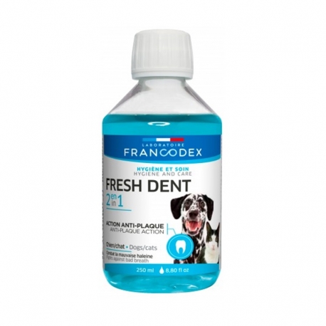Francodex Fresh Dent Suplemento Aliento Fresco Para Perros y Gatos