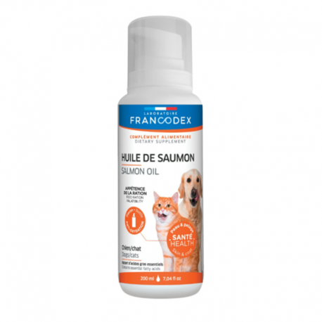 Francodex Aceite de Salmón para Perros y Gatos
